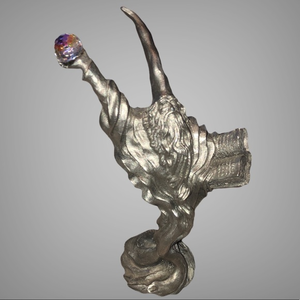 Rare Ray Lamb Perth‎ Pewter collectible hand sculpture